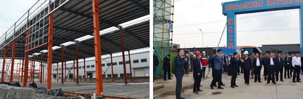 如皋市委领导莅临江苏普瑞南通项目现场视察指导